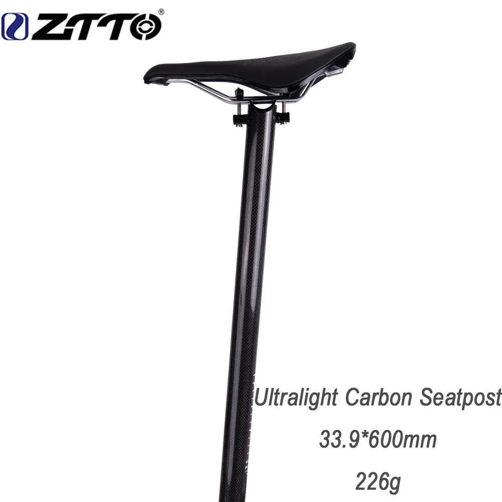 Portable 25.4mm Road Bicycle Bike Straight Seat Post Suspension Post Tube