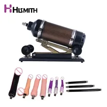 Hismith Automatic Sex Machine with 10 kinds Dildo Attachments, Love Machine Gun Stronger Power Automatic Machine for Women
