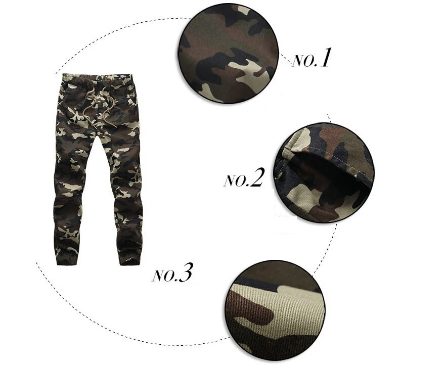 Aotorr New Camouflage Pants Men Hot Sale Casual Joggers Male Hip Pop Tactical Military Cargo Trousers Mens Plus Size 4XL