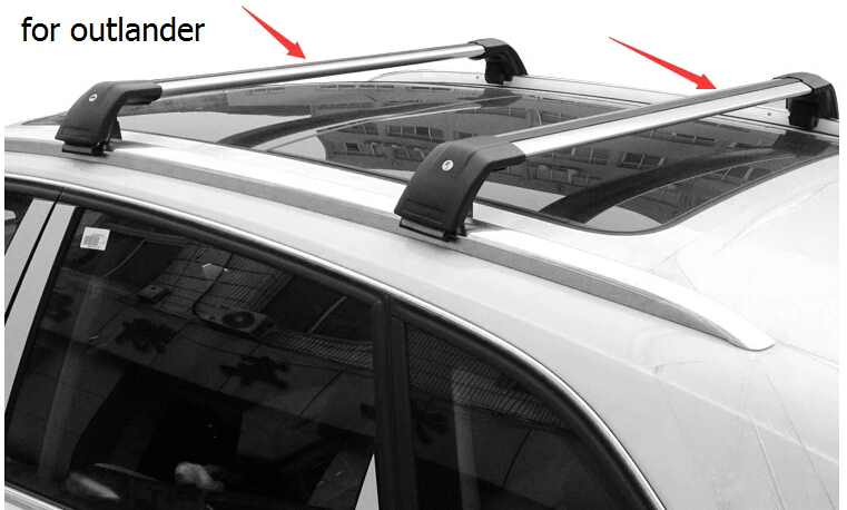 For Mitsubishi Outlander Roof Rack Rail Bar Cross Beam 2017 For Mitsubishi Outlander Roof Rack Rail Bar Cross Beam 2017 2016 Thick Aluminum Alloy Fix By Free Shipping