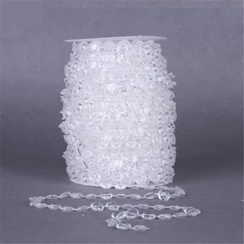 

Wedding DIY Jewelry Accessories 5 M 10mm Flying Saucer Cotton Link Beads Baby Shower Halloween Festive Party Favors Supplies,Q