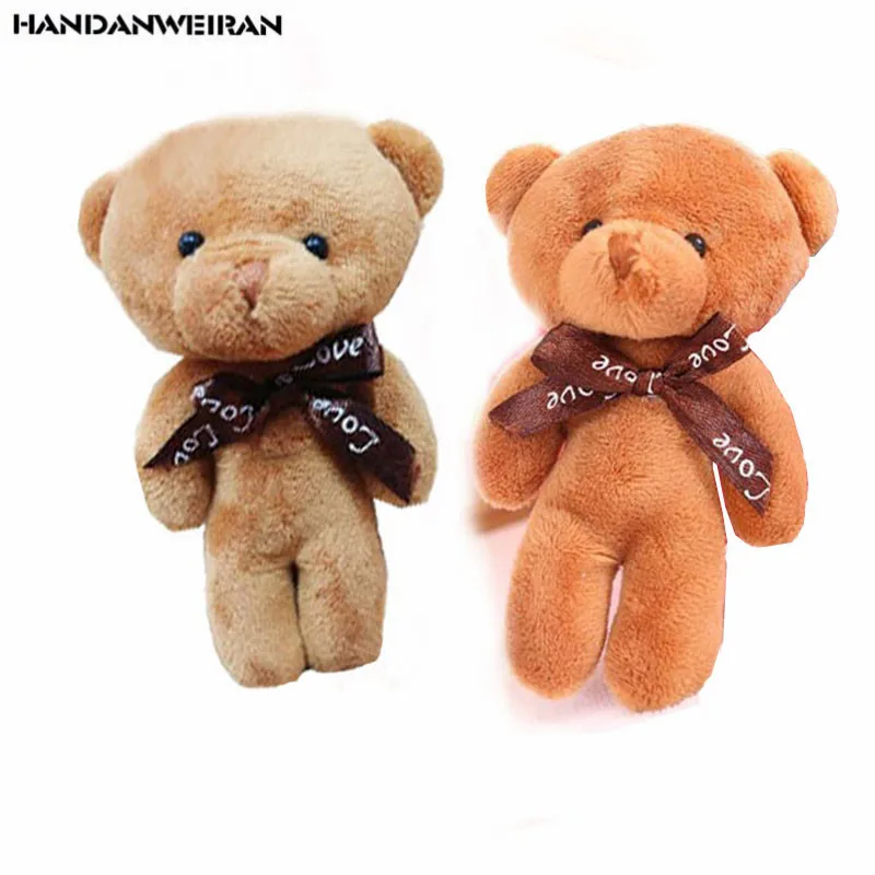 2 шт. плюшевый милый букет Ragdoll игрушки в виде медведей куклы маленькая подвеска