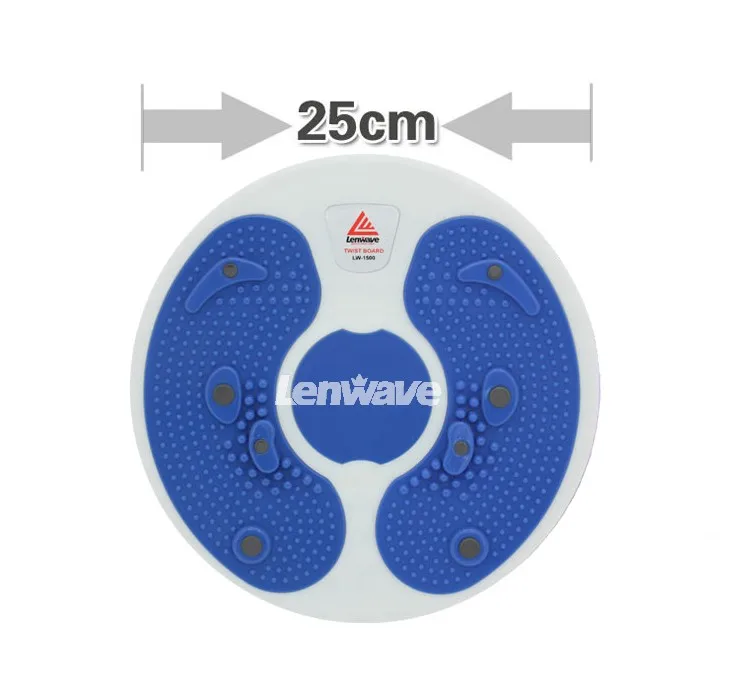 Lenwave Sports Brand Twister Plate 2 Color Balance Board Women Fitness Waist Twisting Disc Health Round Plates