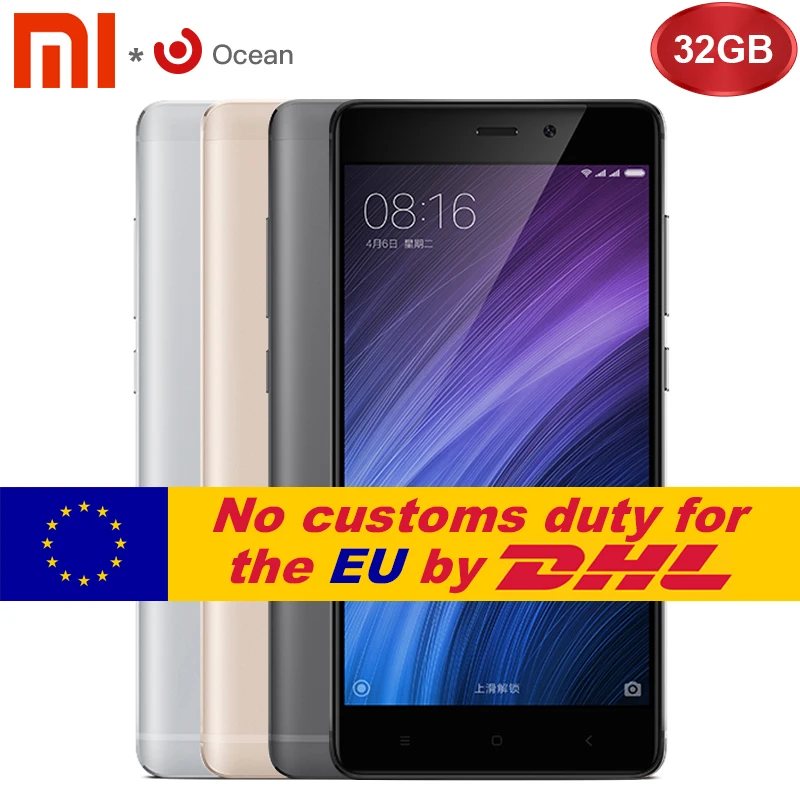 bilder für Original Xiaomi Redmi 4 3 GB 32 GB Redmi 4 Pro Prime Handy Snapdragon 625 Octa-core CPU 5,0 "FHD4100mah MIUI8.1 bilder für Original Xiaomi Redmi 4 3 GB 32 GB Redmi 4 Pro Prime Handy Snapdragon 625 Octa-core CPU 5,0 "FHD4100mah MIUI8.1