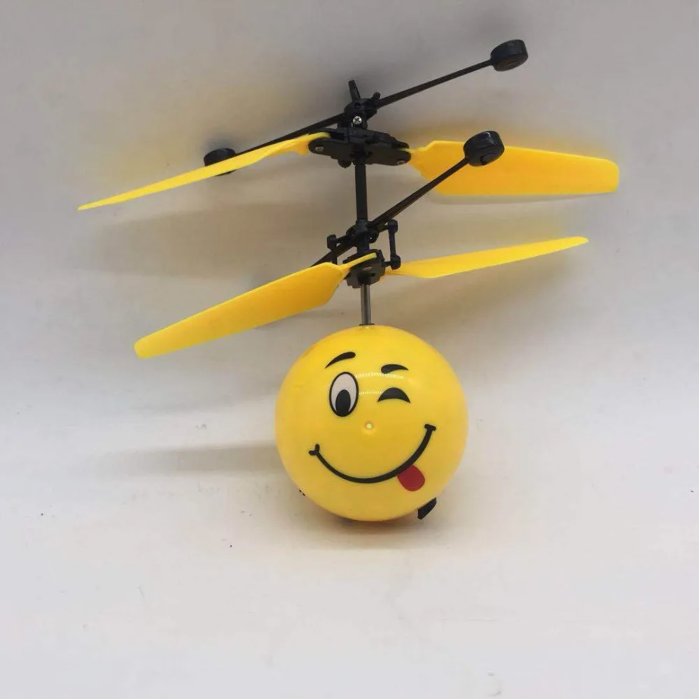 Радиоуправляемый вертолет летающий шар мини-самолет детские игрушки подвесной светильник красочные интеллектуальные индукционные творческие детские игрушки