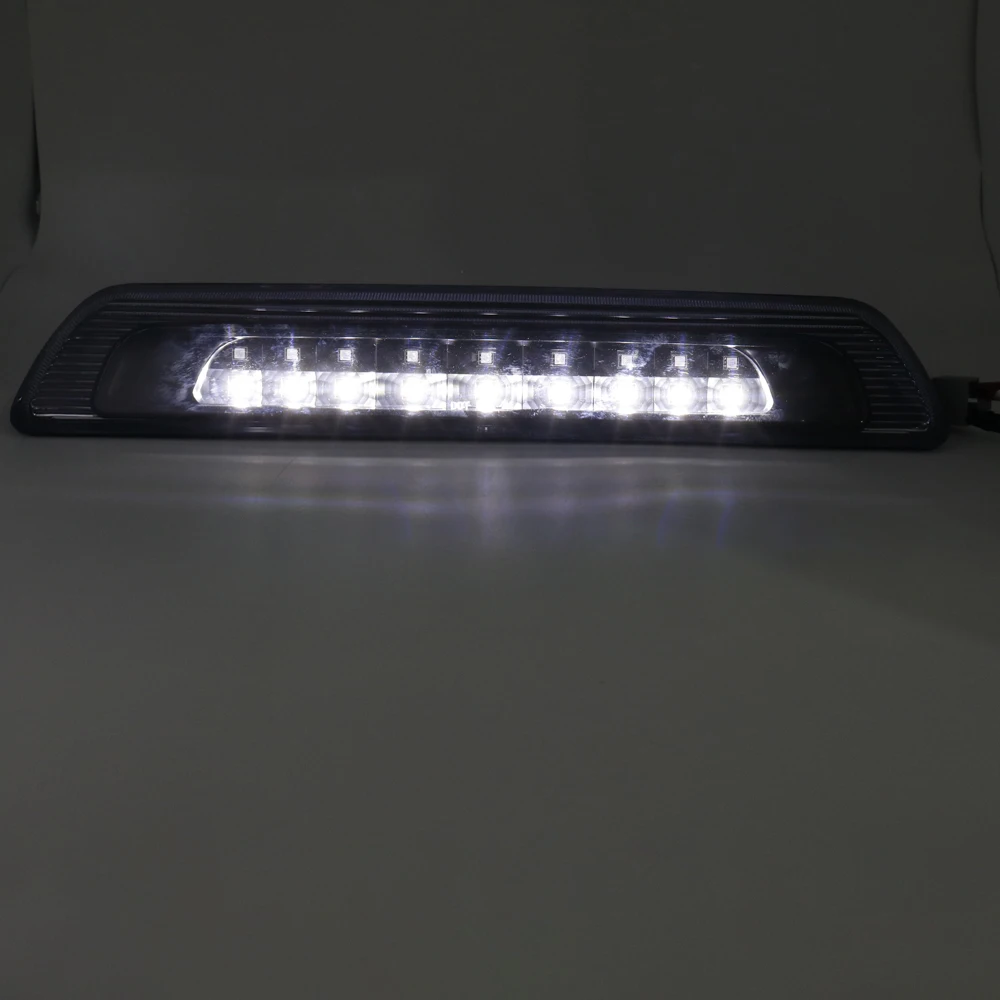 12V Red  White LED Car Styling Third Brake Light Bar Stop Taillight High Mount Rear Warning Light for Toyota Tundra 2007-2018 (22)