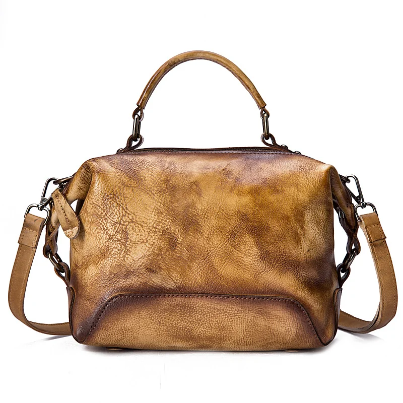 

Vintage designer tote bag high quality ladies' hand bags Natural genuine leather women's handbags luxury handbags women bags