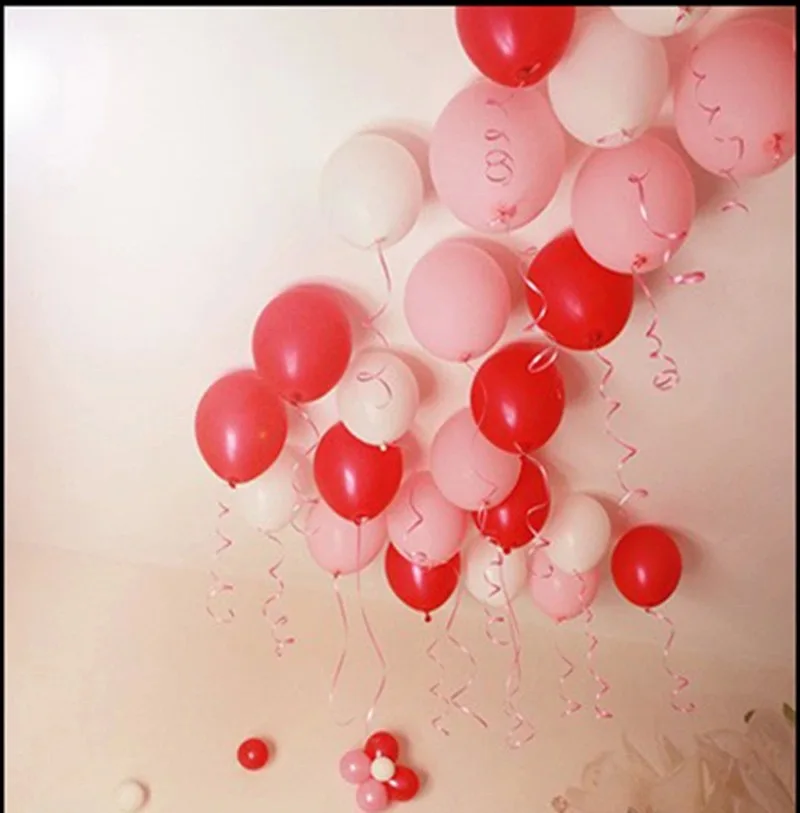 100 шт. двусторонние надувные игрушки в виде десен|decoration for birthday|decorative decorativedecorations