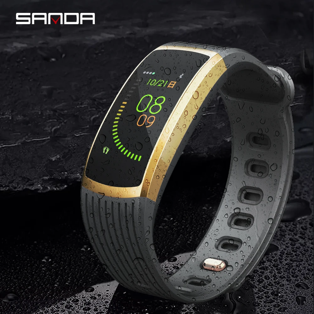 

SANDA Smart Watch Men Blood Pressure Smartwatch Women Heart Rate Monitor Bluetooth Fitness Tracker Sport Watches For IOS Android
