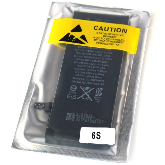 6S new 0 cycle seal oem high capacity mobile phone battery pack for apple iphone 6s iphone 6 s