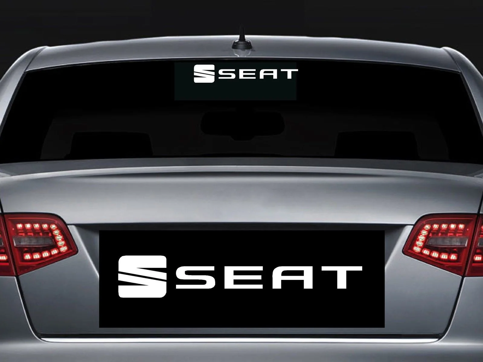 For FOR SEAT Rear Screen VINYL CAR DECAL STICKER ADHESIVE LEON 300mm