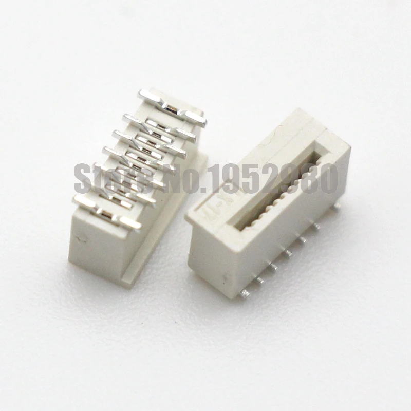 50 шт. 0 5 мм разъем FFC/FPC SMD вертикальный тип без замка 8 9 10 12 14 16 18 20 22 24 26 28 30 32 34 36 40 45 60
