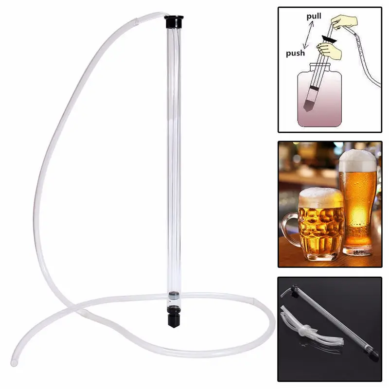 

Bar Accessories Auto Syphon Home Brew Wine & Beer Pump Clip Bottler House Home Beer Making Bar Tool