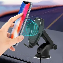 Беспроводное Автомобильное зарядное устройство Qi быстрая Беспроводная зарядка автомобильное крепление гравитационная связь вентиляционное отверстие держатель телефона для samsung Galaxy YS Note 10/S10