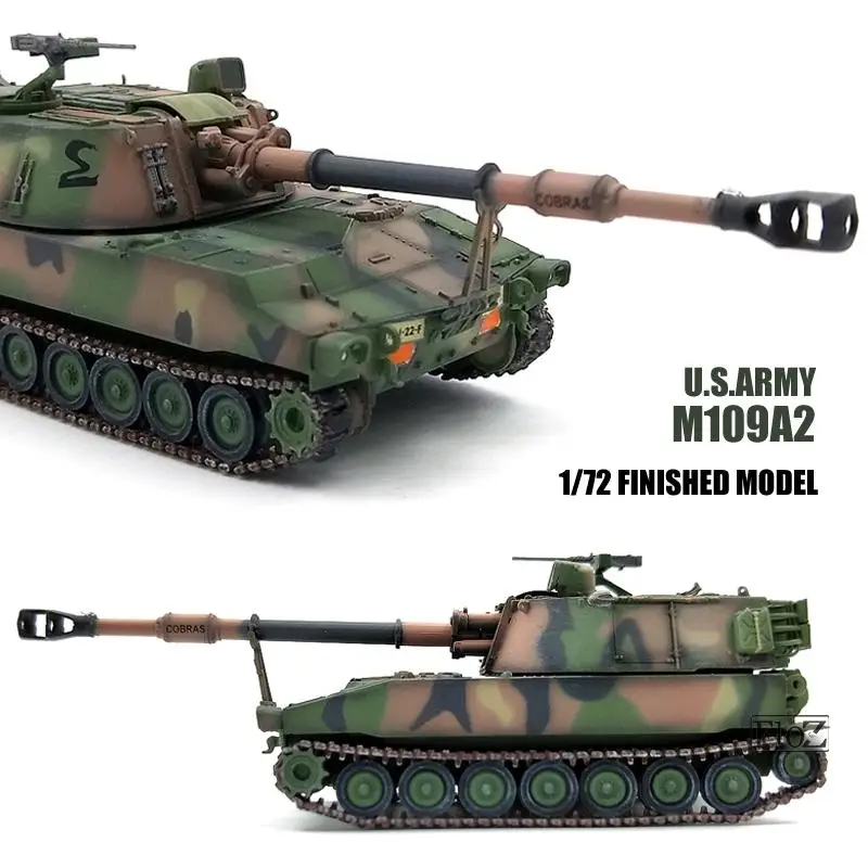 

U.S.ARMY M109A2 1/72 tank model finished non diecast RZ