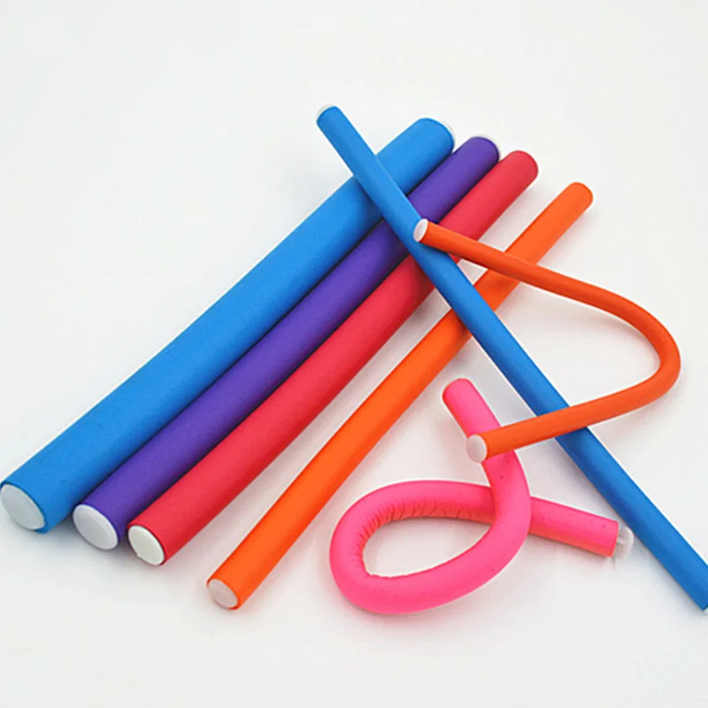 

Hair Curler DIY Foam Twist Curls Flexible Curling Rod Hair Roller
