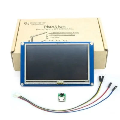 

4.3" Nextion HMI Intelligent Smart USART UART Serial Touch TFT LCD Module Display Panel For Raspberry Pi 2 A+ B+ uno r3 mega2560