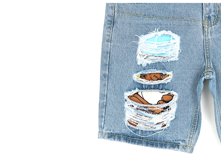 Женские винтажные джинсы Boyfriend с дырками низкой талией B75301J|ripped jeans women|jeans womanhole