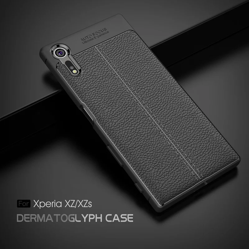 Phone Case for Sony Xperia XZS Case Sony XZ Cover Shockprof Soft TPU Litchi Pattern Funda for Sony Xperia XZ Sony XZS Cases Back Phone Case for Sony Xperia XZS Case Sony XZ Cover Shockprof Soft TPU Litchi Pattern Funda for Sony Xperia XZ Sony XZS Cases Back