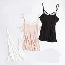 Женская 50% шелковая сетка майка рубашка одежда для сна регулируемые ремни TG101