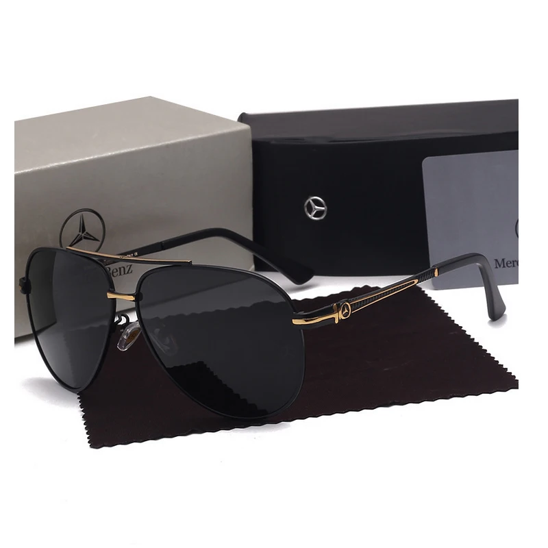 The New Men's Big Box Trend Polarized Sunglasses Car Special Driving Glasses