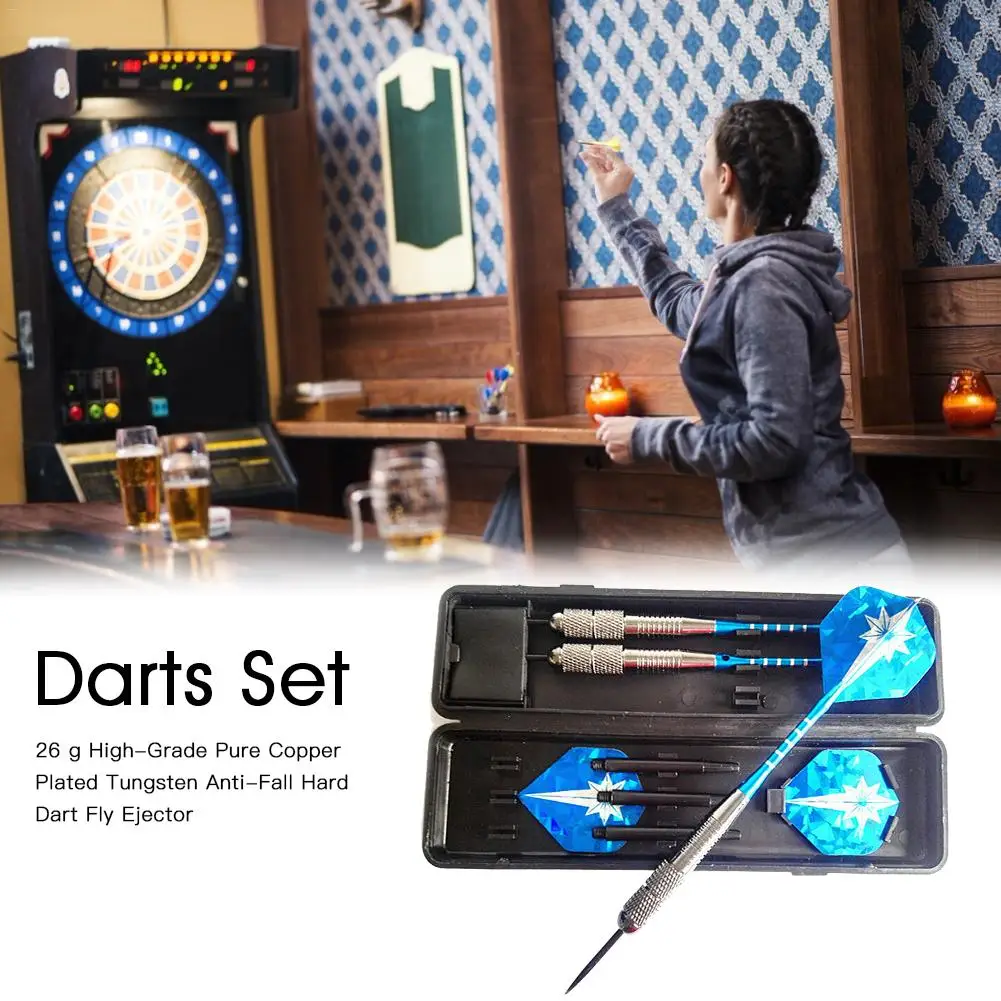 26g Professional Darts For Competition Use Tungsten Steel Dart Fun Indoor Spots 