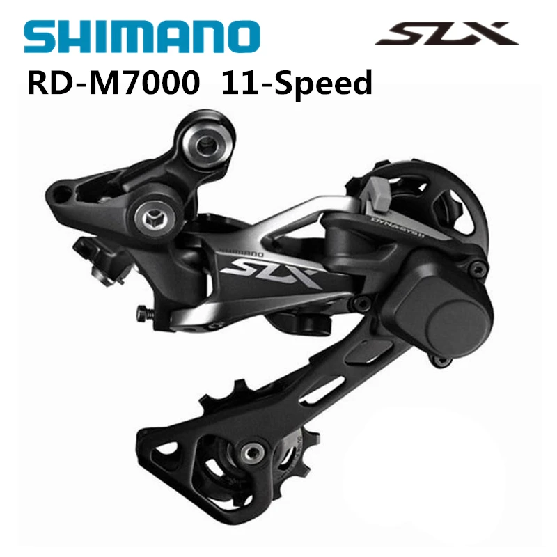 

Shimano SLX RD M7000 GS 11S Speed Middle Cage Rear Derailleur Shadow System Locking Button Bicycle Part 11-Speed 22-Speed