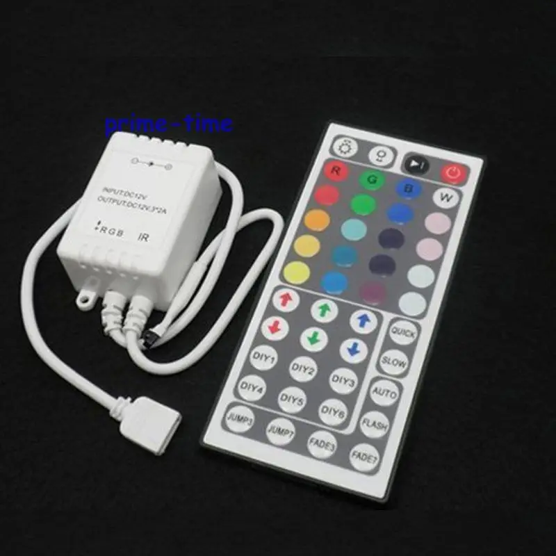 44 Keys Mini LED IR RGB Remote Controller DC12-24V 6A Dimmer for 3528 & 5050 Strip Lights free shipping | Освещение