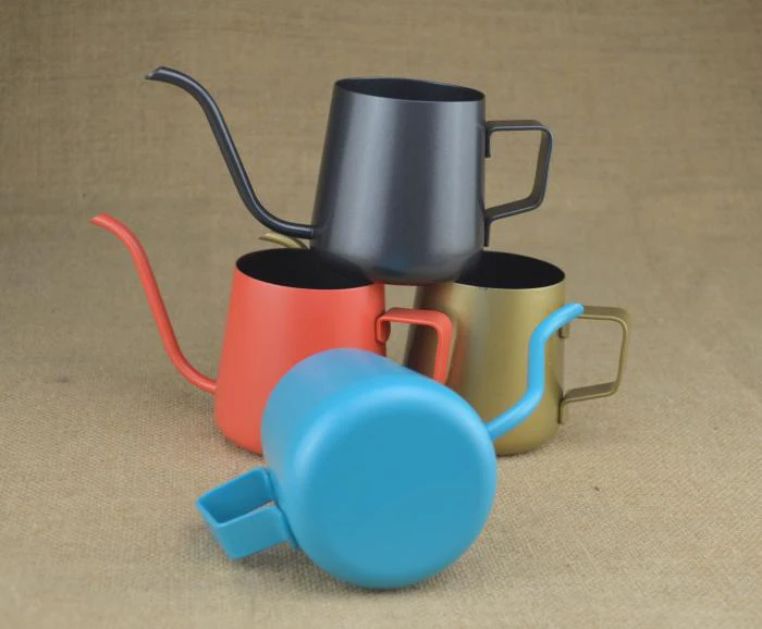 Креативный чайник для кофе с длинным тонким горлышком, 304 нержавеющая сталь, бытовой чайник