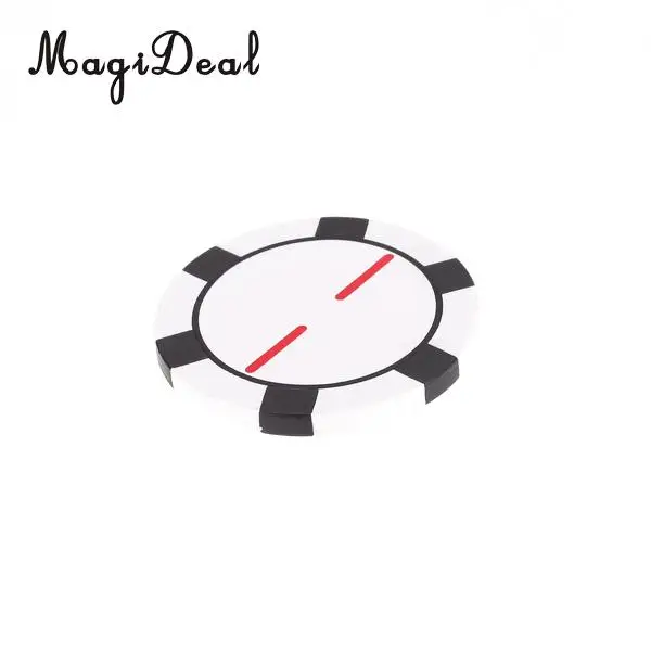 MagiDeal Professional Golf Ball Marker Poker Chip Collectable Parts Golf Training Aids Gift for Golf Lover Practice Friend Gifts