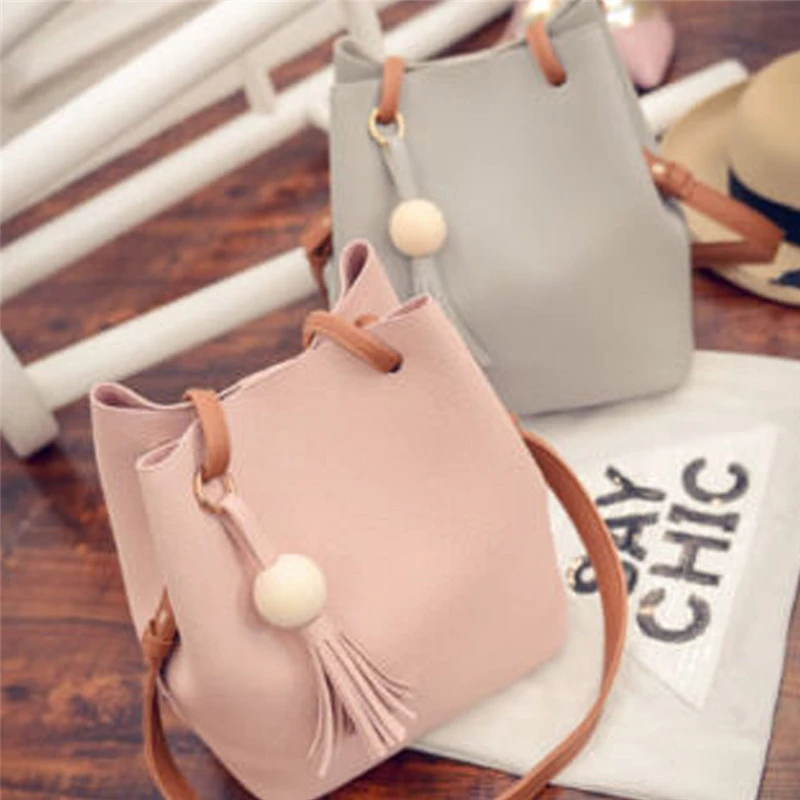 Женские сумки Bolsas большая сумка с длинным плечевым ремнем и кисточками 2019|Сумки