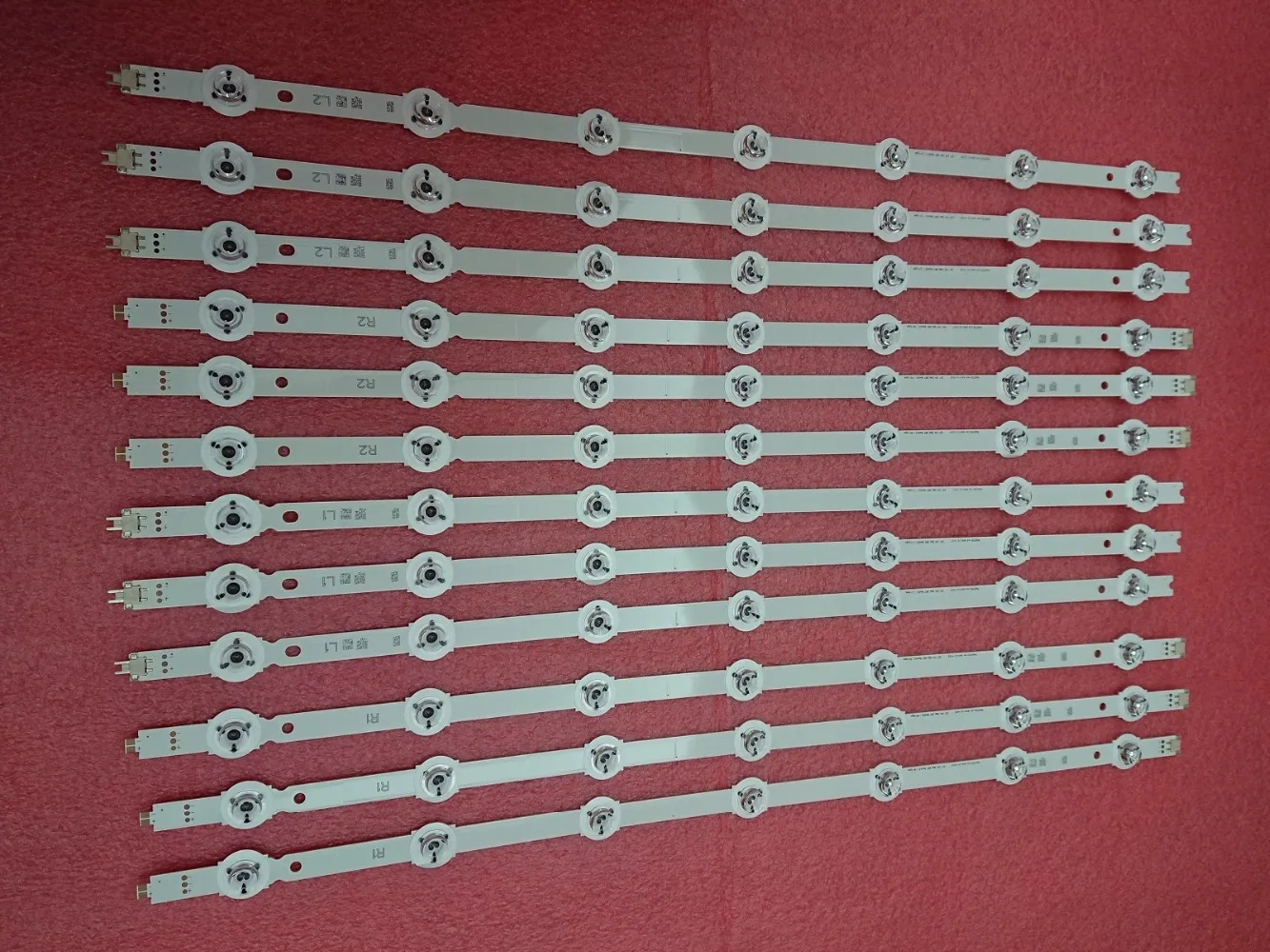 

12pcs/set LED strip for PANASONIC TX-55ASW754 TX-55AS650B 6916L-1803A 6916L-1804A 6916L-1805A 6916L-1806A