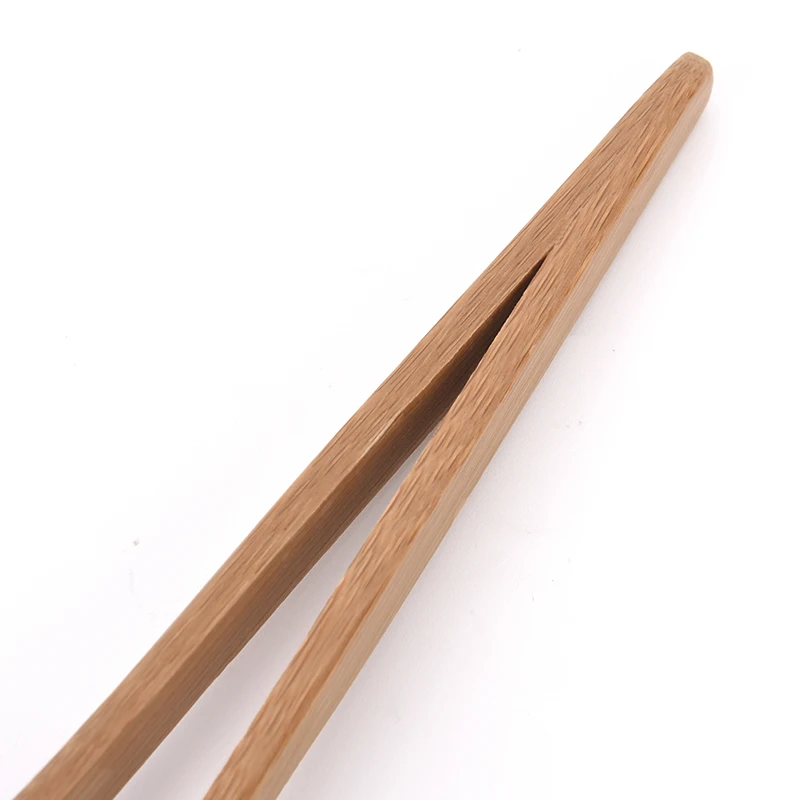 1PC Wooden Food Clips Toast Tongs Toaster Bacon Clamp Sugar Ice Tea Tong Salad Kitchen Clipping Tool