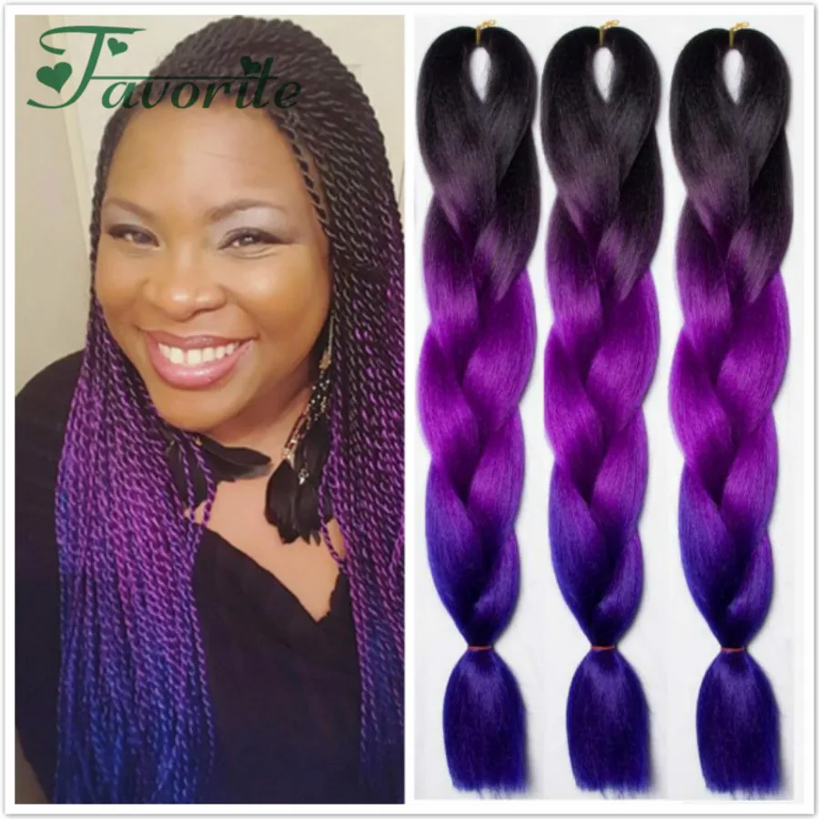 3 Tone Ombre Kanekalon Jumbo Braiding Hair Colors Black Purple Pink 3 Tone Ombre Kanekalon Jumbo Braiding Hair Colors Black Purple Pink 24 100g Synthetic Box Braids Extension On Aliexpress Alibaba Group