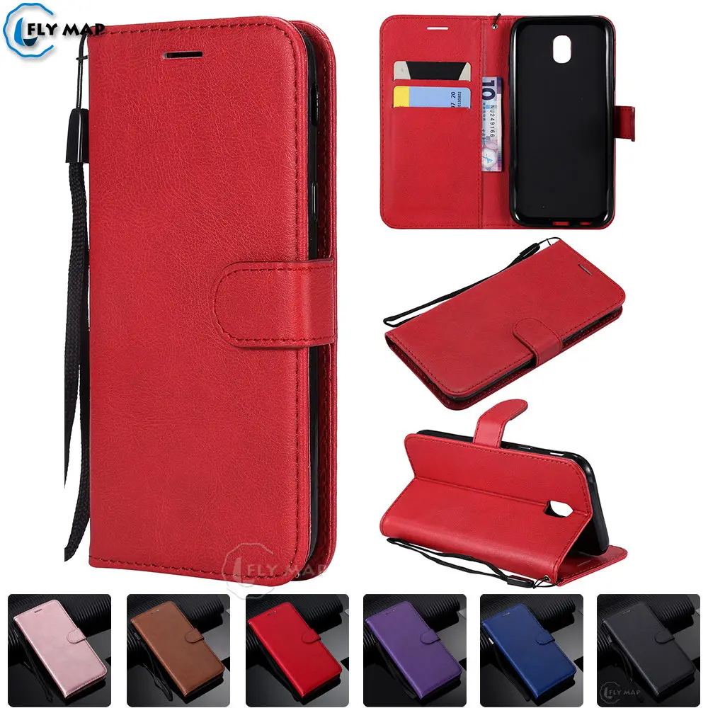 Wallet Case for Samsung Galaxy J5 2017 J530 J530FM J530FM/DS Flip Phone Leather Cover J 5 SM-J530F SM-J530FM | Мобильные телефоны и