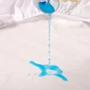 Housse de matelas imperméable colorée, Protection de lit, drap-housse solide avec bande élastique ► Photo 2/6