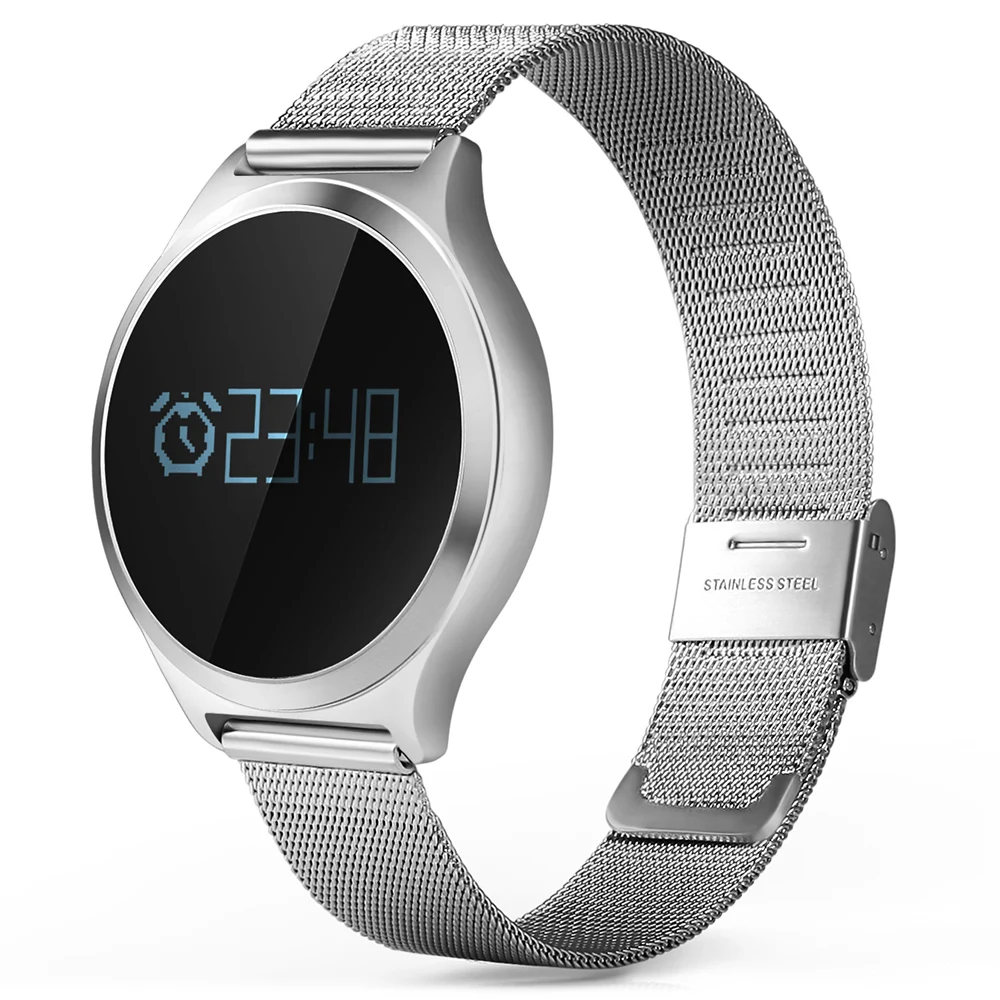 M7 круглый Bluetooth Smart Часы жизни Водонепроницаемый крови Давление монитор