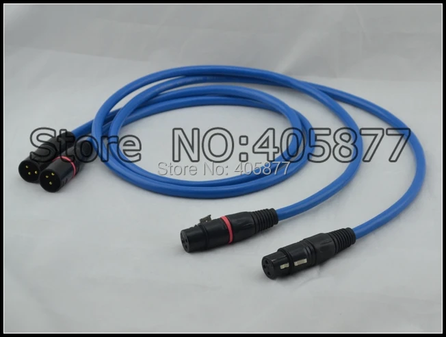 

1M viborg audio G5 XLR Cable Gold plated XLR Balance Cable viborg audio G5 Silver-plated XLR interconnect cable