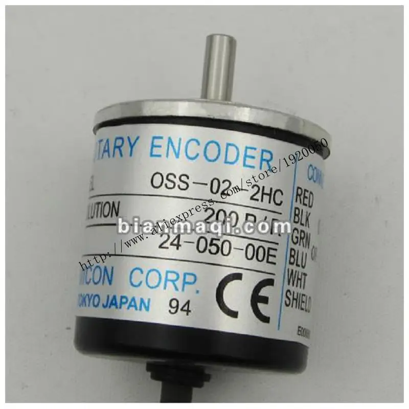 

200 line supply within the control of OSS-02-2HC 24-050-00E rotary encoder shaft diameter 4mm