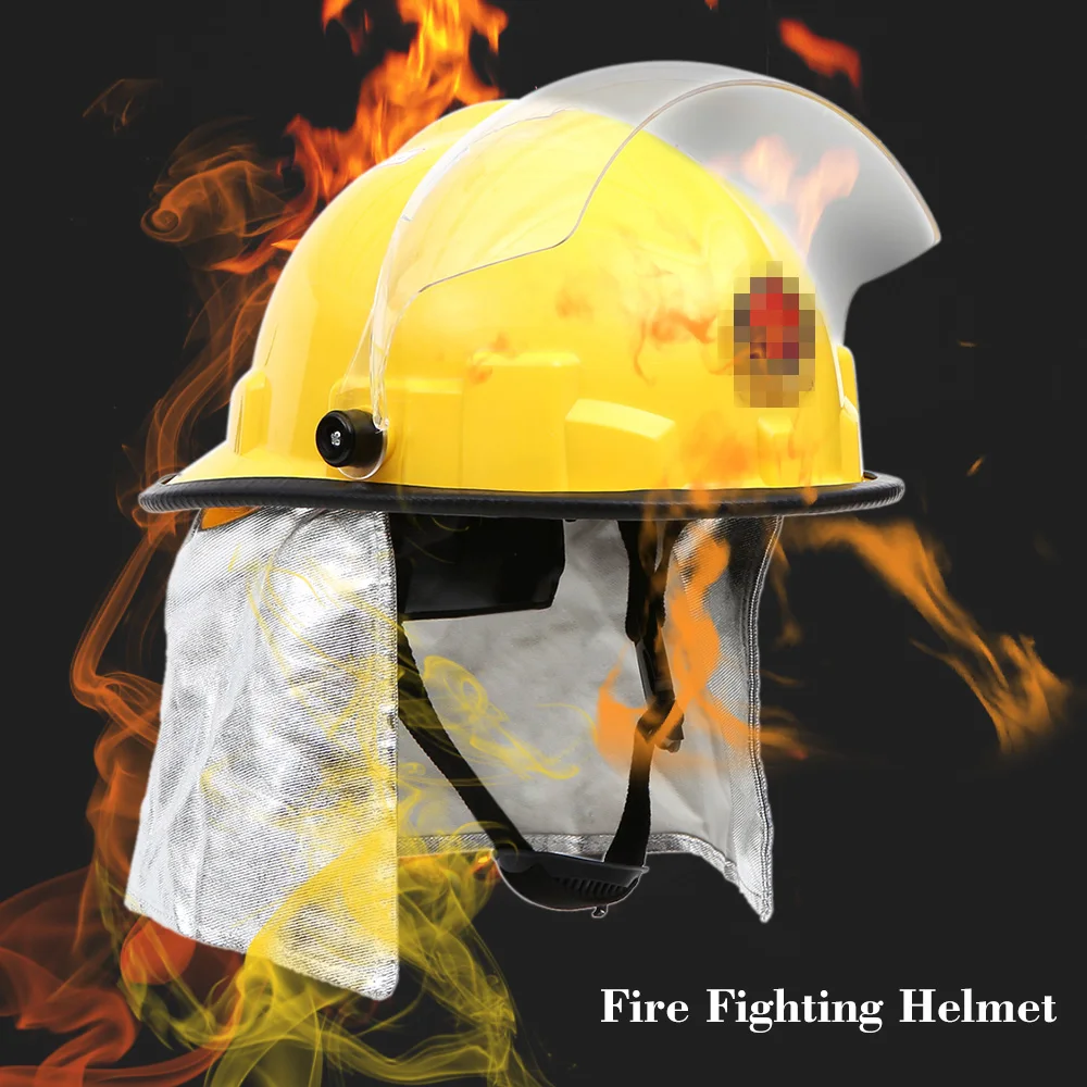 Противопожарный шлем, очки Amice, защита от электрического удара, огнестойкий, сопротивление пирсу, огнестойкий защитный шлем пожарного