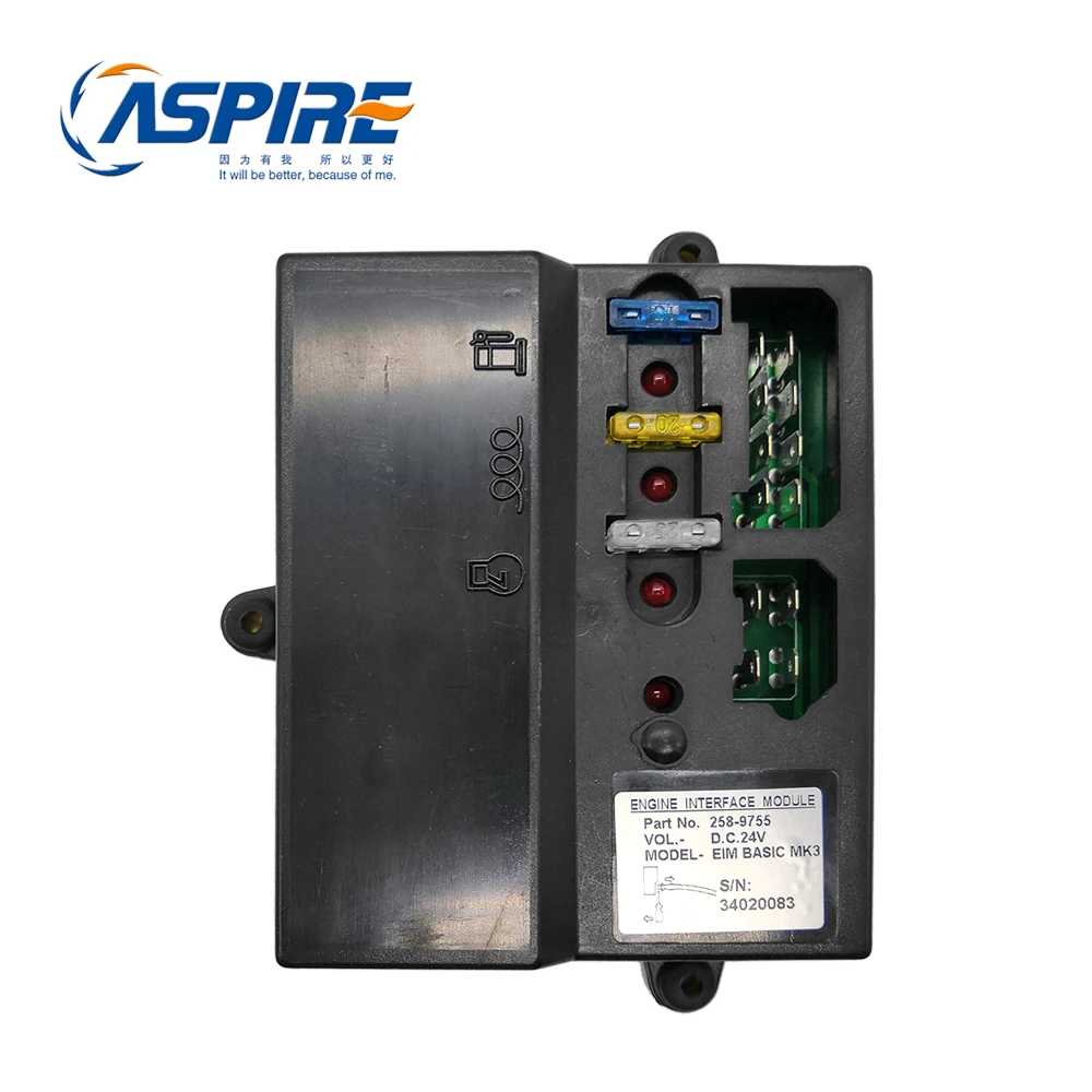 

Free Shipping Brushless Diesel Generator Engine Interface Module EIM Plus Basic MK3 24v DC 258-9755