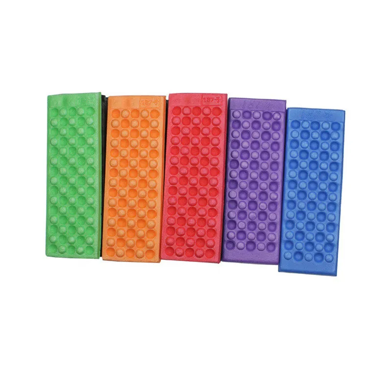 طوي للطي في الهواء الطلق التخييم حصيرة إيفا للماء مقعد رغوة سادة كرسي نزهة الرطوبة-غطاء مرتبة ضد الماء الشاطئ سادة