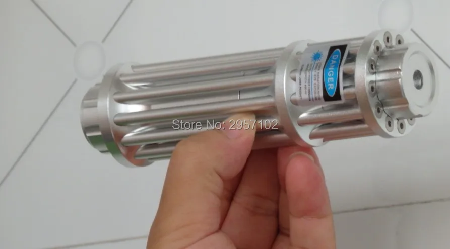 Super Powerful green laser pointer 100000mw 100w 532nm burning match dry wood candle black burn Cigarettes