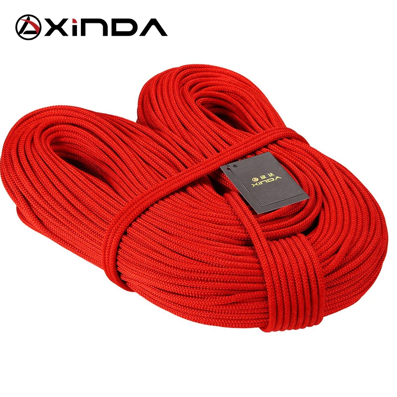XINDA 10 м XINDA Профессиональный Скалолазание Веревка 6 мм Диаметр 7KN Высокопрочное оборудование веревка безопасности веревка для выживания