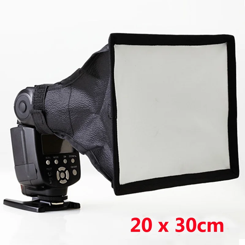 Professional SoftBox 20x30cm Universal L Flash Diffuser For External
