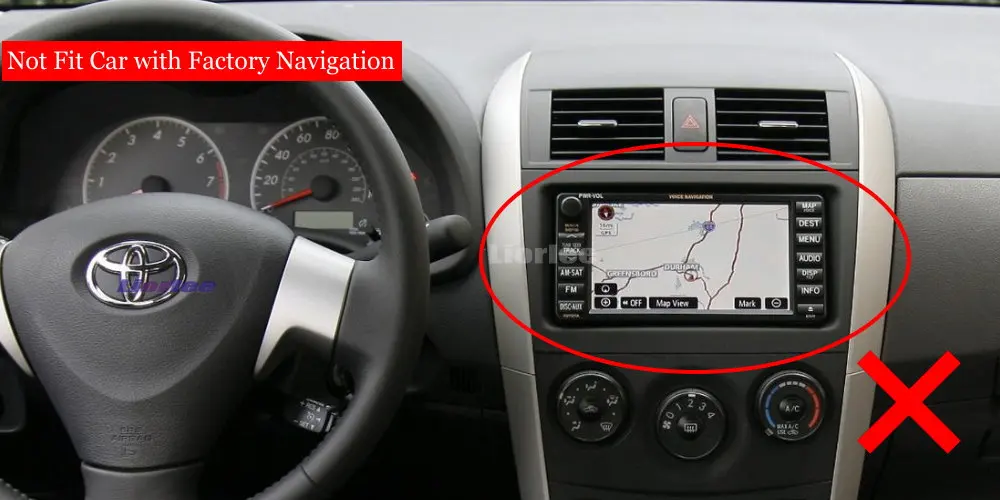Best Car Android Player For Toyota Corolla (E140) Sedan 2006~2013 9" IPS LCD Screen GPS Navigation System Radio Audio Video 6