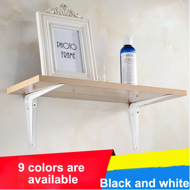 

Triangle bracket bracket Iron Bookshelf Spacer layer fixed support shelf Wall shelf Thickness 0.8-1.2mm