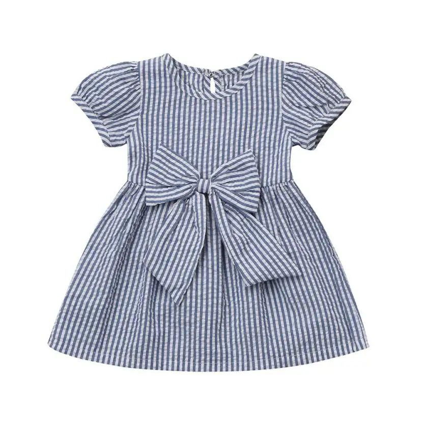 ARLONEET Summer Baby Girls Clothes Infant Toddler Kids Clothes Stripe Bow Princess Outfits Dress Dropshipping Mar15 цена ARLONEET Summer Baby Girls Clothes Infant Toddler Kids Clothes Stripe Bow Princess Outfits Dress Dropshipping Mar15 цены онлайн