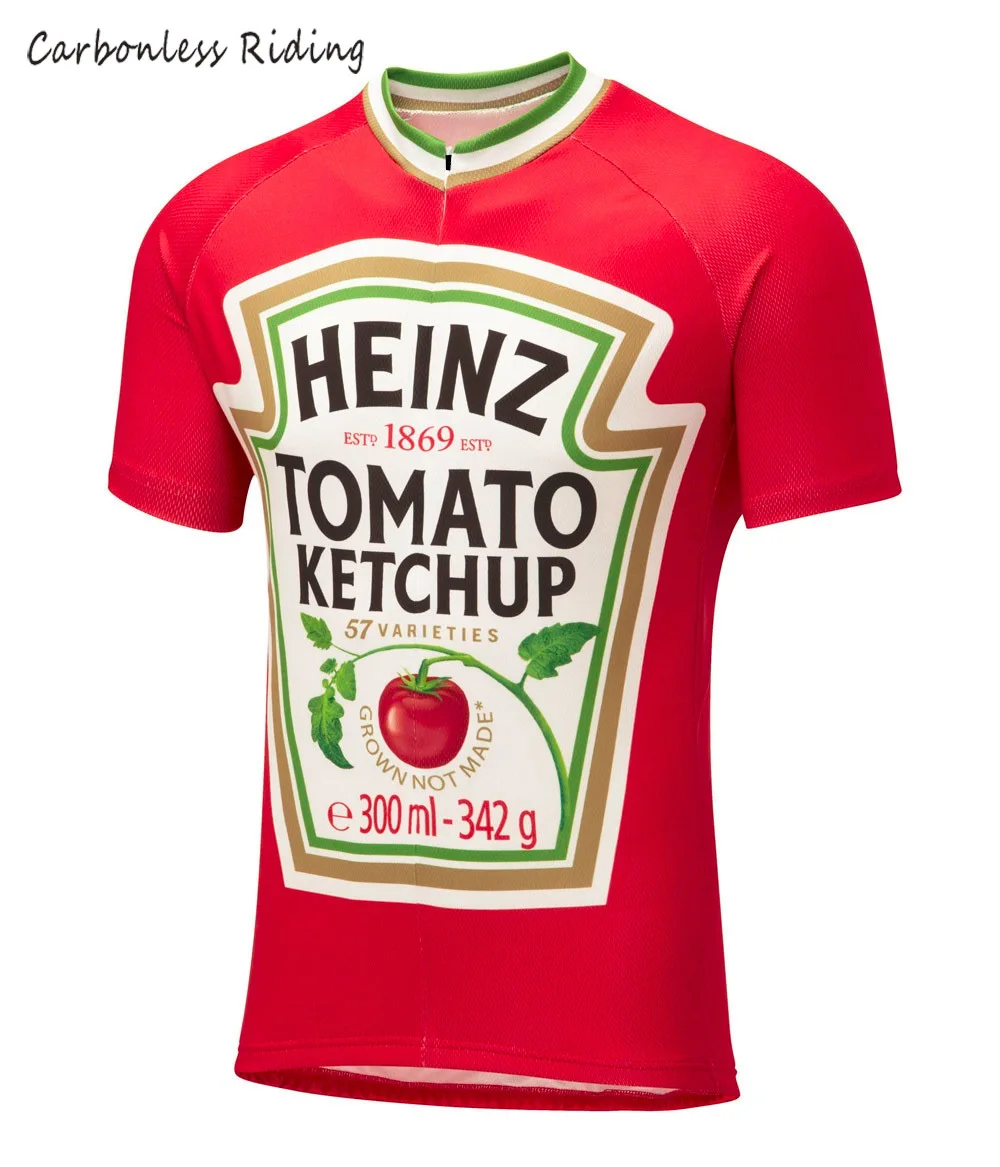 Heinz Мужская велосипедная майка с коротким рукавом быстросохнущая летняя одежда