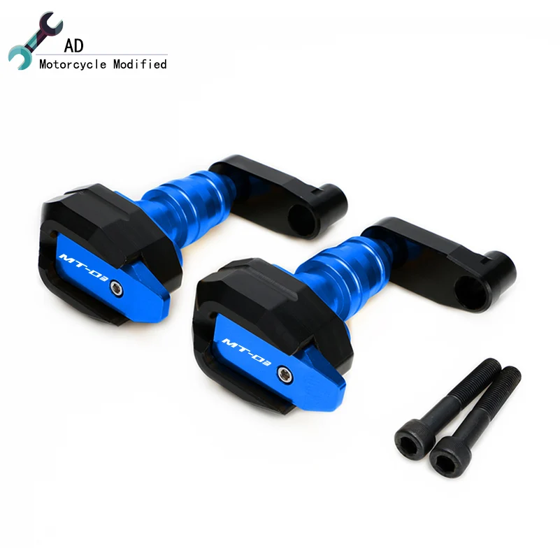

Moto Frame Sliders for Yamaha MT03 Crash Pads MT 03 MT-03 Engine Protector Guard Falling Protection Motorcycle Accessories